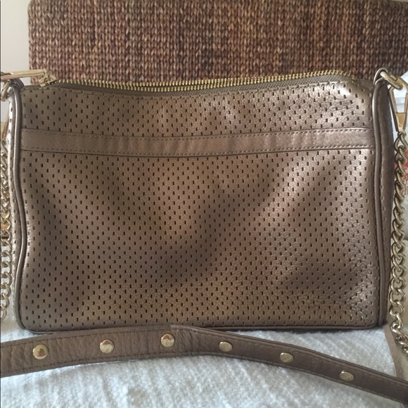 Rebecca Minkoff Gold Perforated MAC Bag - Picture 4 of 6